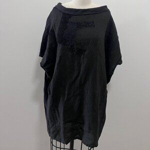 Arvy Gray Linen Dress